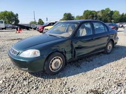 Salvage cars for sale from Copart Mebane, NC: 2000 Honda Civic Base