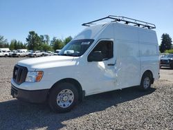 Nissan salvage cars for sale: 2016 Nissan NV 2500 S