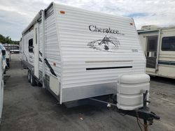 Salvage trucks for sale at Cahokia Heights, IL auction: 2006 Wildwood Cherokee