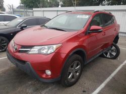 Salvage cars for sale from Copart Van Nuys, CA: 2015 Toyota Rav4 XLE