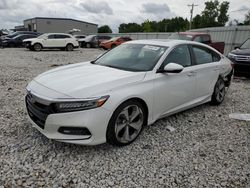 Salvage cars for sale at Wayland, MI auction: 2018 Honda Accord Touring