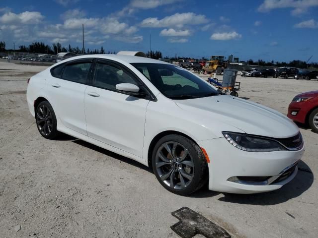 2015 Chrysler 200 S