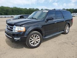 Ford Expedition salvage cars for sale: 2017 Ford Expedition EL Limited