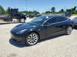 Salvage cars for sale at Cahokia Heights, IL auction: 2019 Tesla Model 3