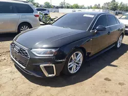 Salvage cars for sale at New Britain, CT auction: 2020 Audi A4 Premium