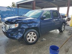 2013 Honda Ridgeline RTS en venta en Riverview, FL