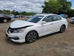 Salvage cars for sale at Baltimore, MD auction: 2016 Honda Accord EX