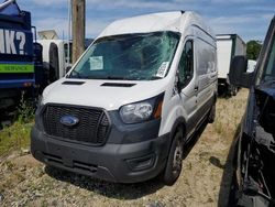 Salvage trucks for sale at Glassboro, NJ auction: 2023 Ford Transit T-250