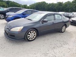 Salvage cars for sale at North Billerica, MA auction: 2006 Honda Accord SE