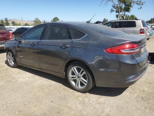 2018 Ford Fusion SE Hybrid