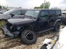 Vehiculos salvage en venta de Copart Franklin, WI: 2021 Jeep Wrangler Unlimited Sport