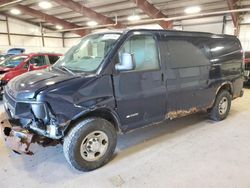 Salvage cars for sale from Copart Lansing, MI: 2006 Chevrolet Express G2500