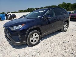 Salvage cars for sale from Copart New Braunfels, TX: 2019 Toyota Rav4 XLE