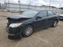 Salvage cars for sale from Copart Chicago Heights, IL: 2012 Toyota Camry Base