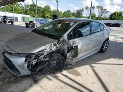 Salvage cars for sale from Copart Cartersville, GA: 2022 Toyota Corolla LE