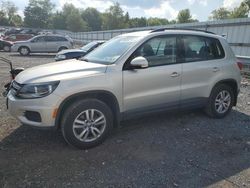 Volkswagen salvage cars for sale: 2015 Volkswagen Tiguan S