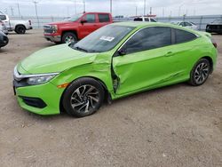 Honda salvage cars for sale: 2016 Honda Civic LX