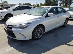 Salvage cars for sale at Sacramento, CA auction: 2016 Toyota Camry LE