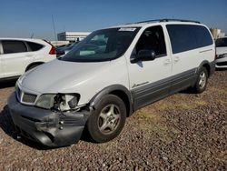 Salvage cars for sale from Copart Phoenix, AZ: 2003 Pontiac Montana