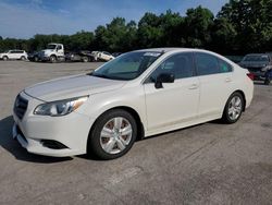 Salvage cars for sale at Ellwood City, PA auction: 2016 Subaru Legacy 2.5I