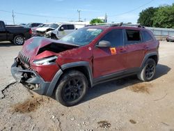 Salvage cars for sale at Oklahoma City, OK auction: 2015 Jeep Cherokee Trailhawk