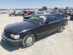 Salvage cars for sale at Antelope, CA auction: 1991 Mercedes-Benz 560 SEC