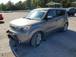 Salvage cars for sale at Savannah, GA auction: 2016 KIA Soul +