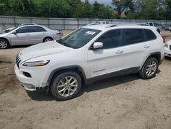 Jeep salvage cars for sale: 2017 Jeep Cherokee Latitude