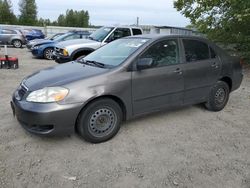 Salvage cars for sale at Arlington, WA auction: 2005 Toyota Corolla CE