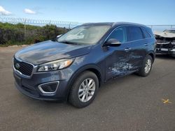 Salvage cars for sale at Kapolei, HI auction: 2016 KIA Sorento LX