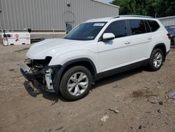 Volkswagen salvage cars for sale: 2019 Volkswagen Atlas SE