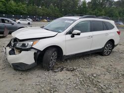 Salvage cars for sale at Waldorf, MD auction: 2017 Subaru Outback 2.5I Limited