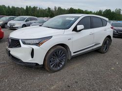 Salvage cars for sale at Bowmanville, ON auction: 2023 Acura RDX A-SPEC Advance