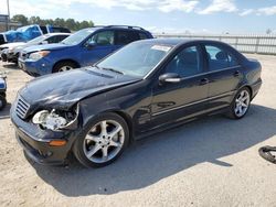 Salvage cars for sale at Harleyville, SC auction: 2007 Mercedes-Benz C 230