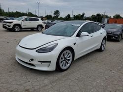 Salvage cars for sale at Bridgeton, MO auction: 2021 Tesla Model 3