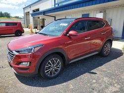 Salvage cars for sale at Mcfarland, WI auction: 2021 Hyundai Tucson Limited