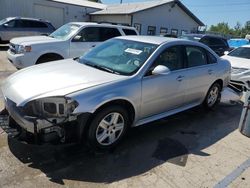 Salvage cars for sale from Copart Pekin, IL: 2011 Chevrolet Impala LS