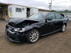 Salvage cars for sale at New Britain, CT auction: 2015 Audi A4 Premium Plus