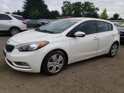 Salvage cars for sale at Finksburg, MD auction: 2016 KIA Forte LX