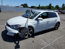 Salvage cars for sale at Portland, OR auction: 2017 Volkswagen GTI S