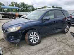 Salvage cars for sale at Spartanburg, SC auction: 2015 Mazda CX-5 Touring