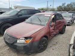 Salvage cars for sale at Las Vegas, NV auction: 2008 KIA Spectra EX