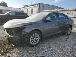 Salvage cars for sale at Prairie Grove, AR auction: 2016 Toyota Camry LE