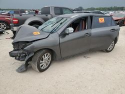 Salvage cars for sale at San Antonio, TX auction: 2012 Mazda 3 I