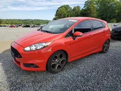 Salvage cars for sale at Concord, NC auction: 2015 Ford Fiesta ST