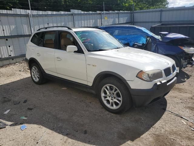 2004 BMW X3 2.5I