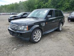 Land Rover salvage cars for sale: 2008 Land Rover Range Rover Sport Supercharged