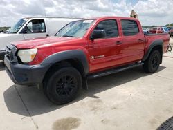 Salvage cars for sale at Grand Prairie, TX auction: 2015 Toyota Tacoma Double Cab Prerunner