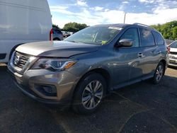 Salvage cars for sale from Copart East Granby, CT: 2018 Nissan Pathfinder S