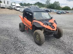 Salvage motorcycles for sale at Ebensburg, PA auction: 2016 Yamaha YXZ1000